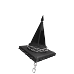 Black Spiky Y2k Chained Traffic Cone 