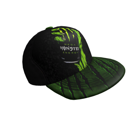 green monster claw hat