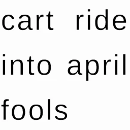 Cart ride into april fools icon
