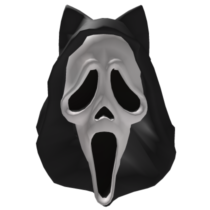Black Scream Horror Mask