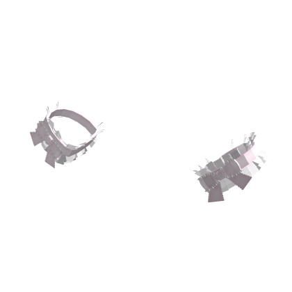 ୨୧ pretty doll ruffled cuffs in pink
