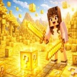 ⛏️ModdedCraft Voxels 💛 (GOLD LUCKY BLOCKS)