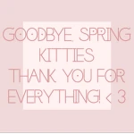⁕ Spring Kitties WCUE Group Thumbnail