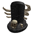 Horrifying Top Hat of Skulls