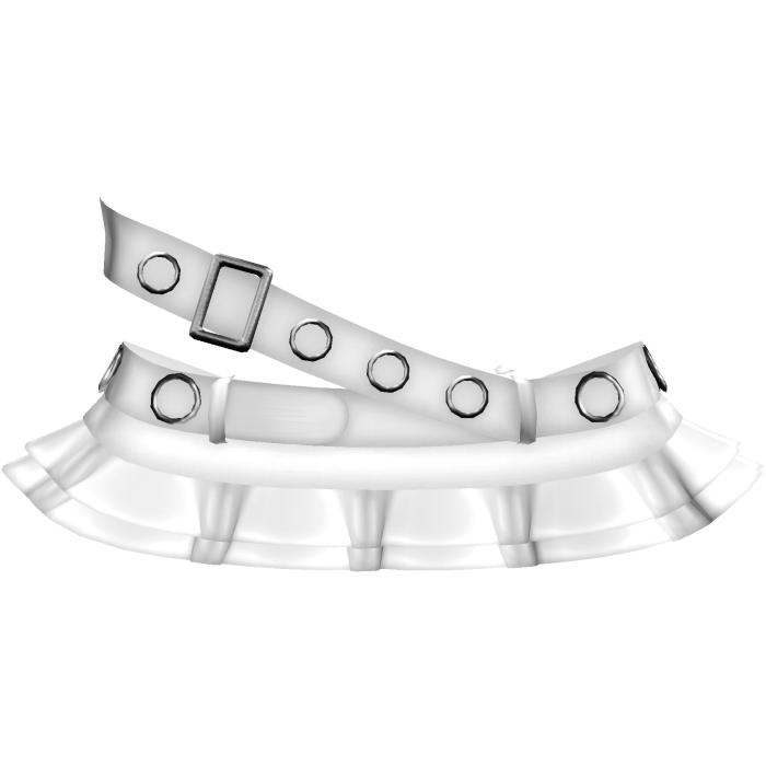 white belt skirt