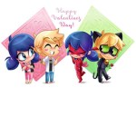 Luv square shippers of Miraculous