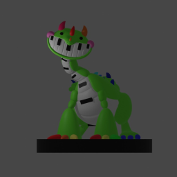 Piano dinosaur