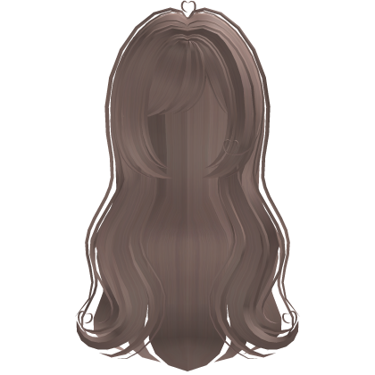 sweet long wavy adorable doll hair in milk tea