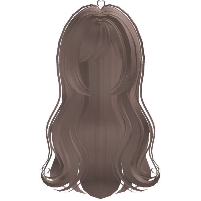 sweet long wavy adorable doll hair in milk tea