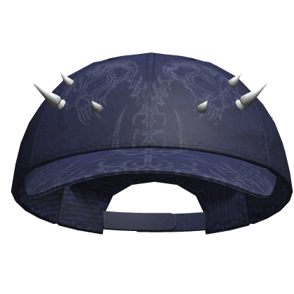 Dual Skeleton Skater Cap Navy