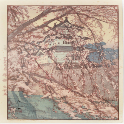 Japanese Painting -  Castle Roblox decal