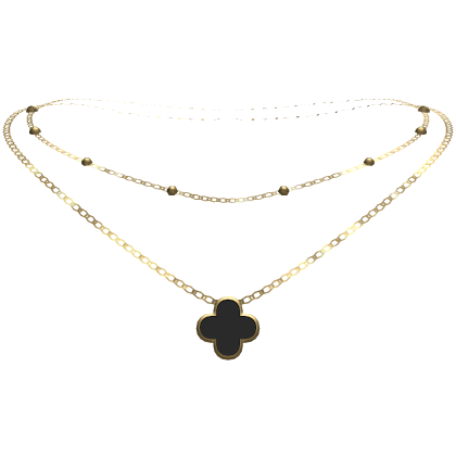 3.0 Gold Pendant Necklace Silver Chain Jewelry Y2K thumbnail
