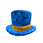 Golden Sparkle Time Top Hat