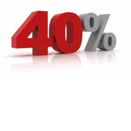 %40 save :D