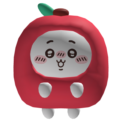 🍎 Kawaii cute Chiikawa apple fruit floor pet