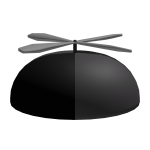 Dark Propeller Beanie