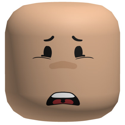 scared classic face Roblox item