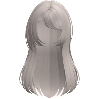 ♡﹕adorable long wispy hair in light blonde Roblox item