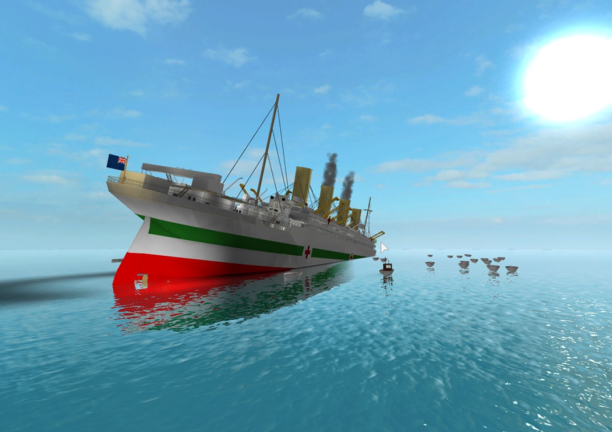 HMHS Britannic Real-Time Sinking (Read DESC) screenshot 3