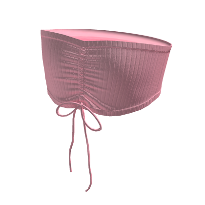 Pink Cinch Tube Top