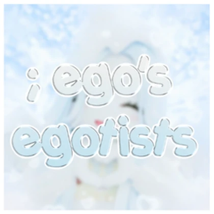 ; ego's egotists Roblox group icon