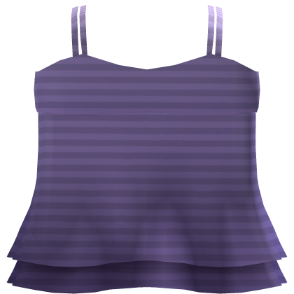 Cute Purple Striped Dress Halloween