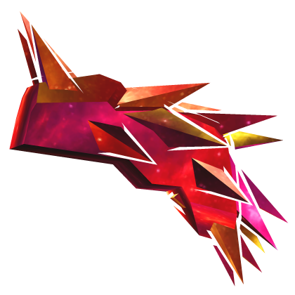 Lava Galaxy Demon Knight Pauldron (LEFT)