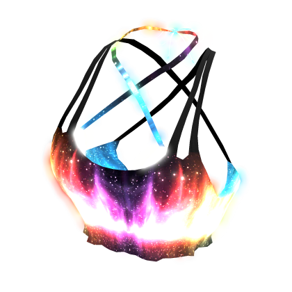 💥Emissive💥 Rainbow Glowing Halter Top💥
