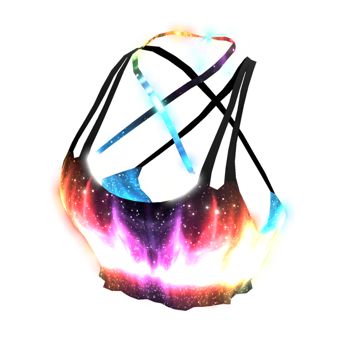 💥Emissive💥 Rainbow Glowing Halter Top💥