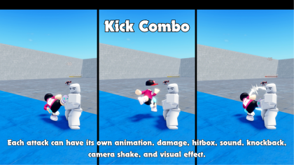 Combat Moveset - Combo Fighting System preview 2