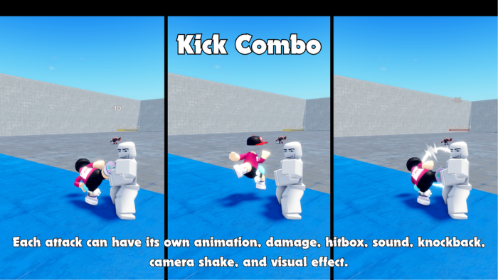 Combat Moveset - Combo Fighting System preview 2