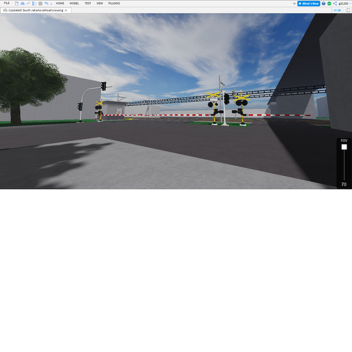  South Jakarta railroad crossing