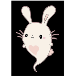 Ghost cute bunnies