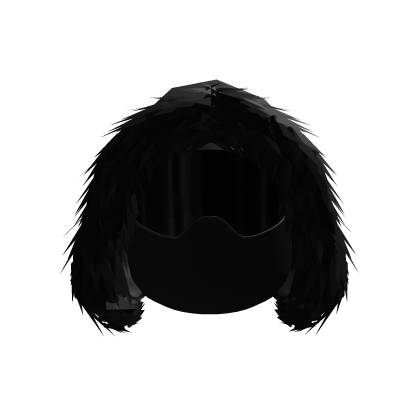 Black Tactical Fur Mask Roblox item