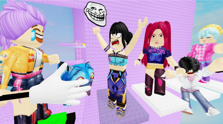 🎤KPop Demon Hunters Troll Tower💜 screenshot 1