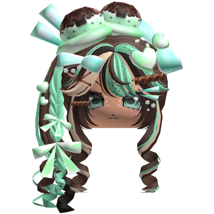 Dessert Cute Mori Kei Ice Cream Combo Mint Choco