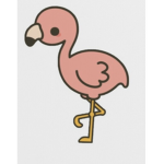 Da hood flamingos