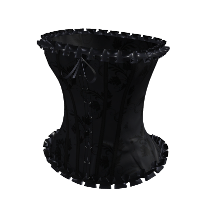 Vintage Black Corset