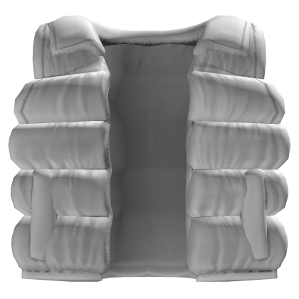 White Puffer Vest 3.0
