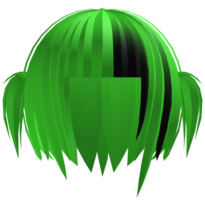 🕸️๋. ⭑ Mourning Gothic Pigtails || Green