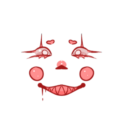 Transparent grinning grimace Roblox decal