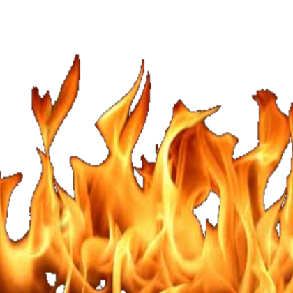 Flames (Transparent Background) Roblox decal