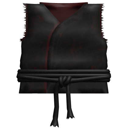 👺 Akuma's Karate Gi & Black Rope Belt (R6)