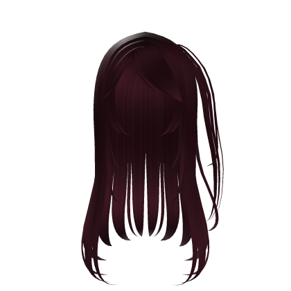 Gyaru Y2K Layered Hair Dark Cherry Roblox item