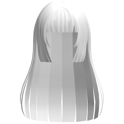 white anime yumeko straight cute hair