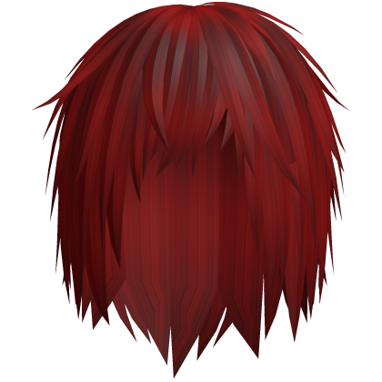 red emo moe hair 22.  Roblox item
