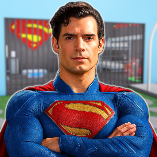 SUPERMAN'S PRISON RUN! OBBY⚡