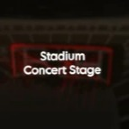 Big Stadium Concert Stage 