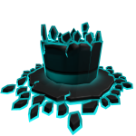 Blue Underworld Top Hat