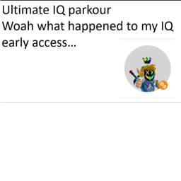 Utimate IQ parkour